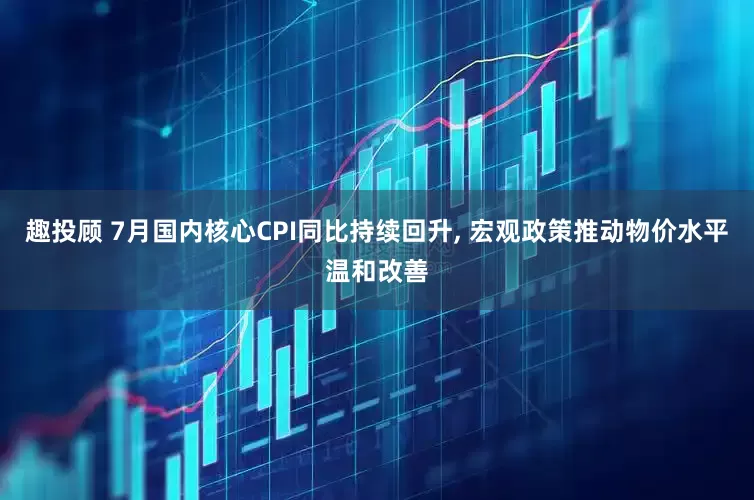 趣投顾 7月国内核心CPI同比持续回升, 宏观政策推动物价水平温和改善